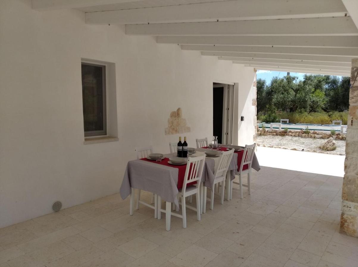 Trullo Amenil Con Piscina Villa San Michele Salentino Buitenkant foto