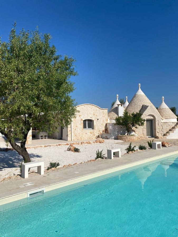 Trullo Amenil Con Piscina Villa San Michele Salentino Buitenkant foto